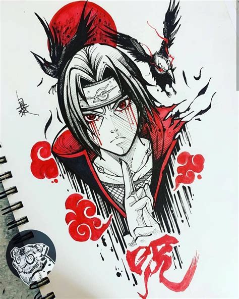 Pin By Kaitlin Quinn On Hmmmm Naruto Sketch Itachi Uchiha Art