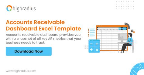 Free Accounts Receivable Dashboard Excel Template