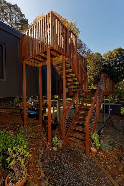 Safe prefab stairs design : Custom Residential Installation In Emerald - South ...