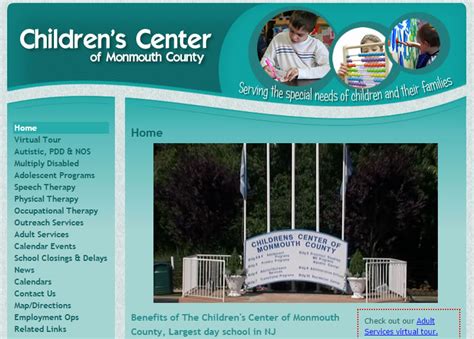 Childrens Center Of Monmouth County Netprofits Web Design