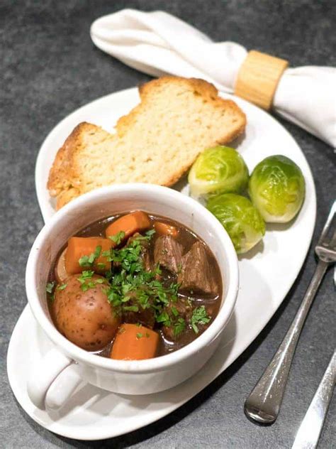 Slow Cooker Irish Guinness Beef Stew The Pudge Factor