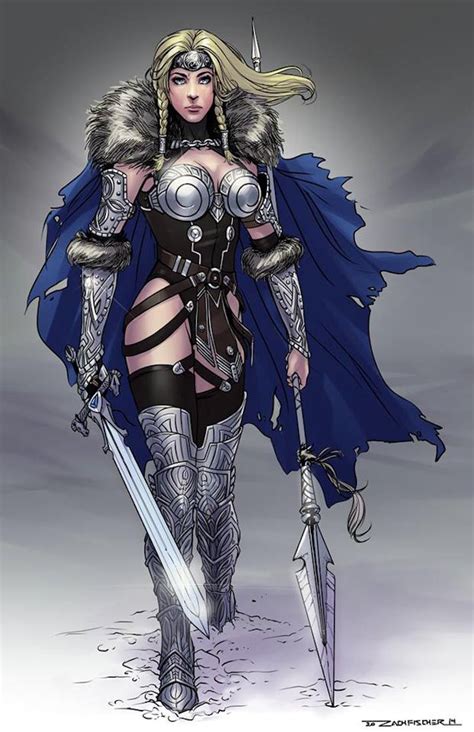 Kara Valkyrie Comic Valkyrie Fantasy Female Warrior Warrior Woman