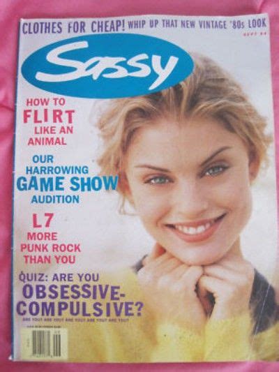 Sassy Magazine September 1994 L7 And Girl Scientists 02152011