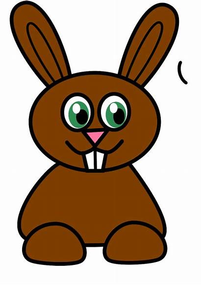 Rabbit Bunny Cartoon Clipart Clip Cliparts Easter