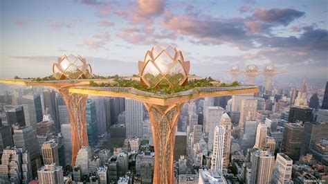 City In The Sky Concept Tsvetan Toshkov