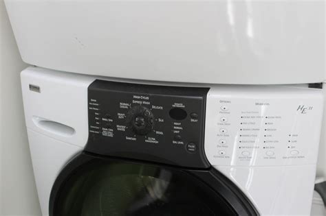 Kenmore Elite Front Loading Washer With Pedestal Ebth