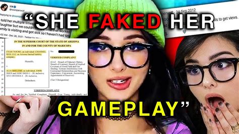 Sssniperwolf Exposed By Lawsuit She Faked Her Game Play Married Youtube