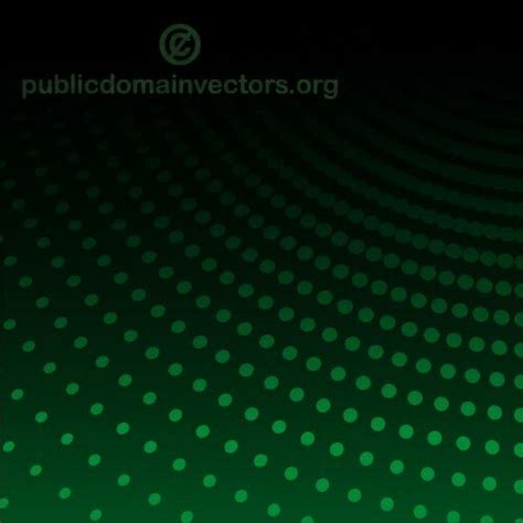 Green Vector Background With Dotted Pattern Public Domain Vectors