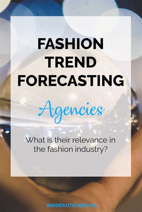 Fashion Trend Forecasting Agencies Are The Archaeologists Of The