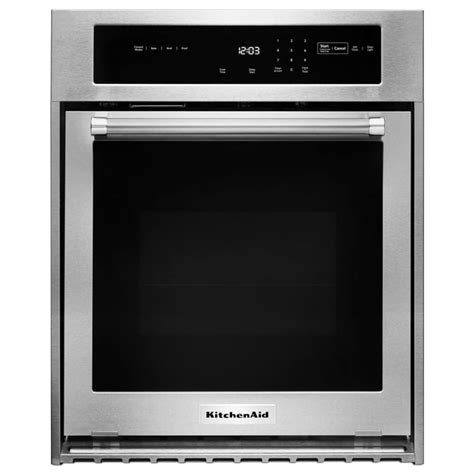 Kitchenaid Self Cleaning True Convection Single Electric Wall Oven