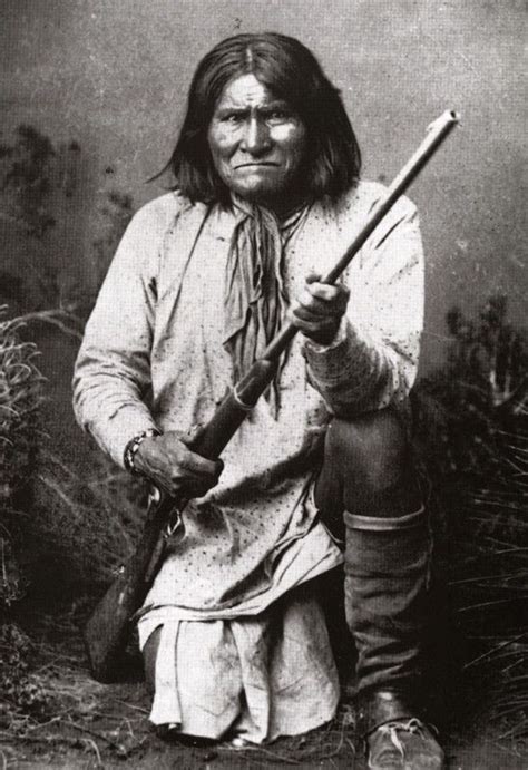 Geronimo Poster Apache Indian Native American Leader Ebay Native