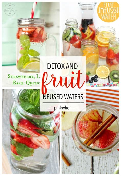 8 Delicious Fruit Infused Detox Waters Pinkwhen