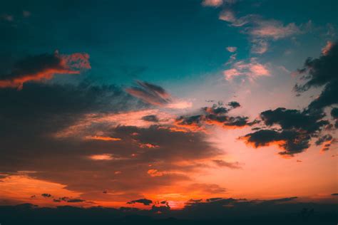 Wallpaper Id 258689 Sunset Sky Red And Cloud Hd 4k Wallpaper Free