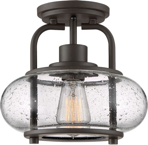 Additionally, these light fixtures are available in a wide variety of styles and finishes, offering a selection of choices for every decor style. Quoizel TRG1710OZ Trilogy Contemporary Old Bronze Flush ...
