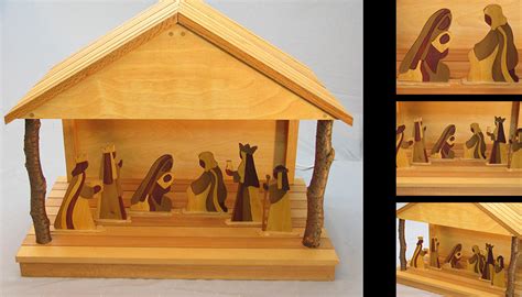 Nativity Scene Passion For Wood