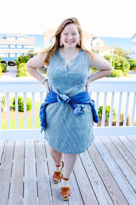 Styling A Blue Seersucker Dress For Summer Day To Night Fashion