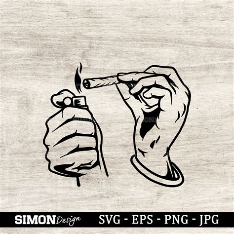 Smoking Joint Svg