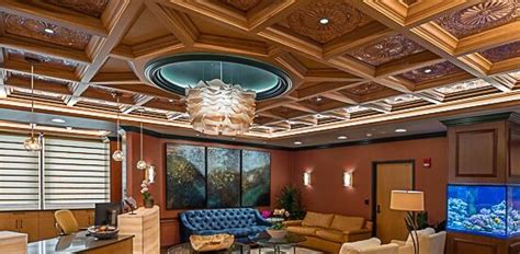 Wood Coffered Ceiling By Midwestern Wood Products Co