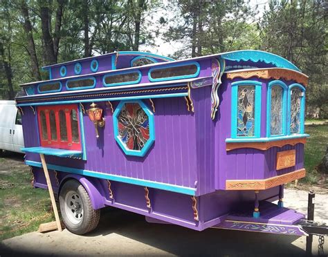 Famous Inspiration Gypsy Caravan Tiny House Plans House Plan Pinterest