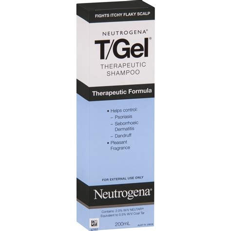 Neutrogena Tgel Therapeutic Shampoo 200ml Big W