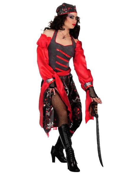 Skull Pirate Costume Sexy Women S Buccaneer Dress Horror Shop Com