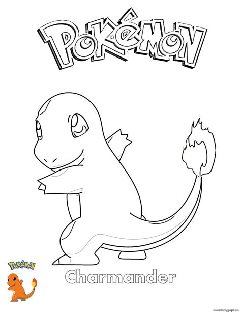 Smalltalkwitht 34 Coloring Pages Pokemon Charmander Pics