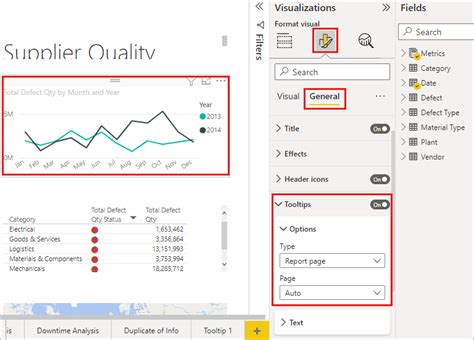 Create Report Tooltip Pages In Power Bi Power Bi Microsoft Learn