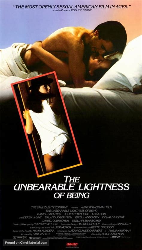 The Unbearable Lightness Of Being 1988 Movie Poster