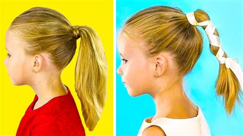 How to achieve any hairstyle in less than 5 minutes almost all of us struggle with the way. 15 PRETTY 1-MINUTE HAIRSTYLES FOR LITTLE GIRLS - YouTube