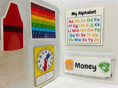 Early Education Interactive Mini Tri Fold For Early Learners Etsy