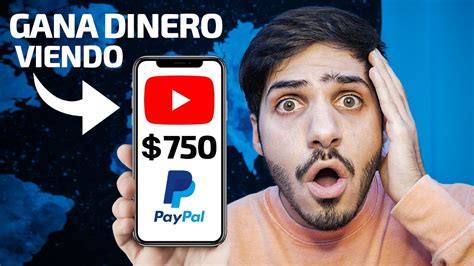 Cómo Ganar Dinero Viendo Videos En Youtube Dinero En Paypal Youtube