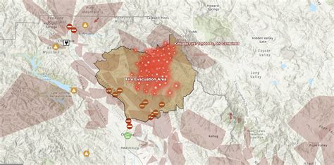 Kincade Fire Map Of Burned Area
