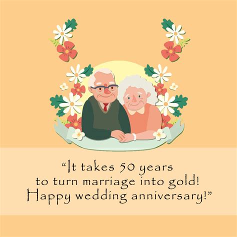 Happy 50th Anniversary Wishes For Wedding Quotes Messages Status