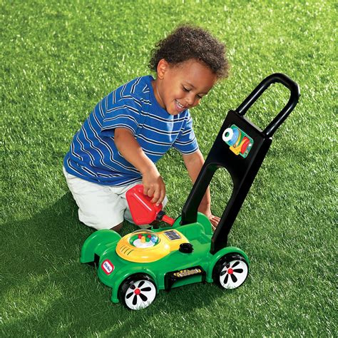 Little Tikes Toddler Gas N Go Lawn Push Mower Pretend Play Toy W