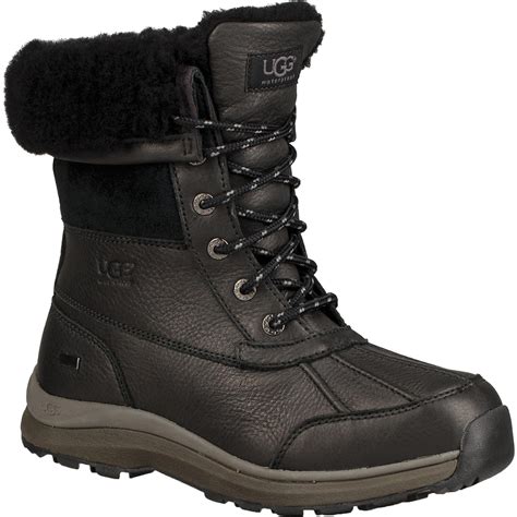 Ugg Lace Adirondack Boot Iii In Black Lyst