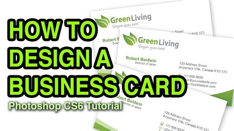 design  business card  photoshop photoshop tutorial youtube