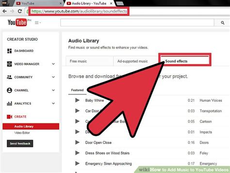 How To Add Music To Youtube Videos 10 Steps With Pictures
