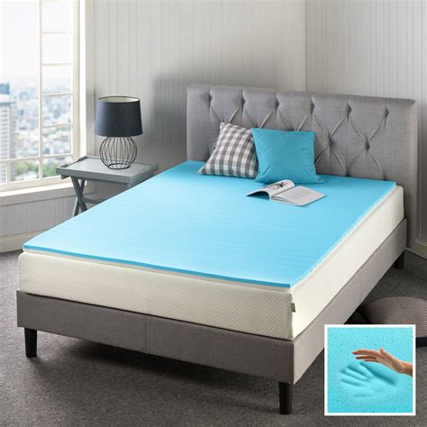 Best price mattress 4 inch ventilated memory foam topper. Spa Sensations by Zinus TorsoTec 1.5" Pressure Relieving ...
