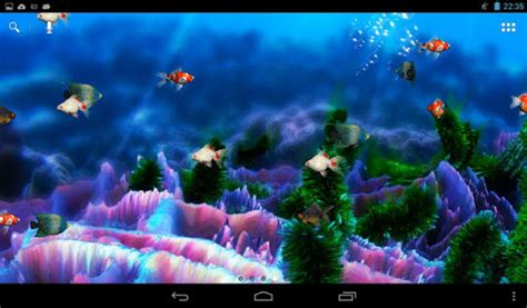 Live Aquarium Screensaver For Android Free Download