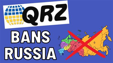 Qrz Blocks Russian Ham Radio Callsigns Youtube