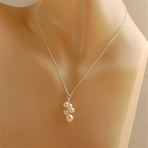 Pearl Necklace For Brides Or Bridesmaids Bridal Party Gift