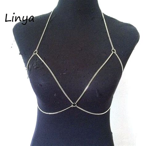 Popular Chain Bras Buy Cheap Chain Bras Lots From China Chain Bras