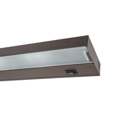 In most homes, the overhead lighting is the primary concern; NICOR 30 in. Xenon Bronze Under Cabinet Light Fixture ...