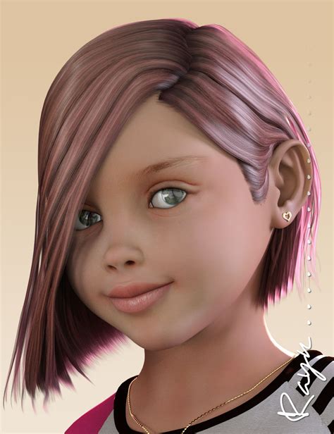 Rayn Character And Hair For Genesis 2 Females Daz 3d