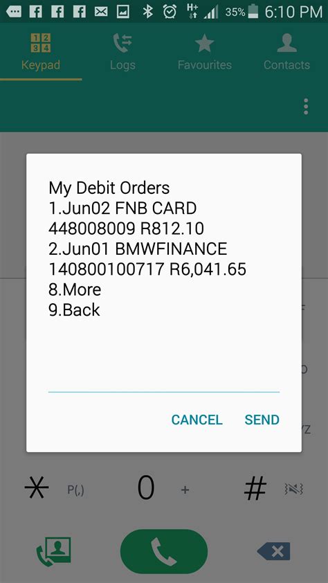 ➊ choose a phone number in the list below. FNB introduces alerts for all new debit orders