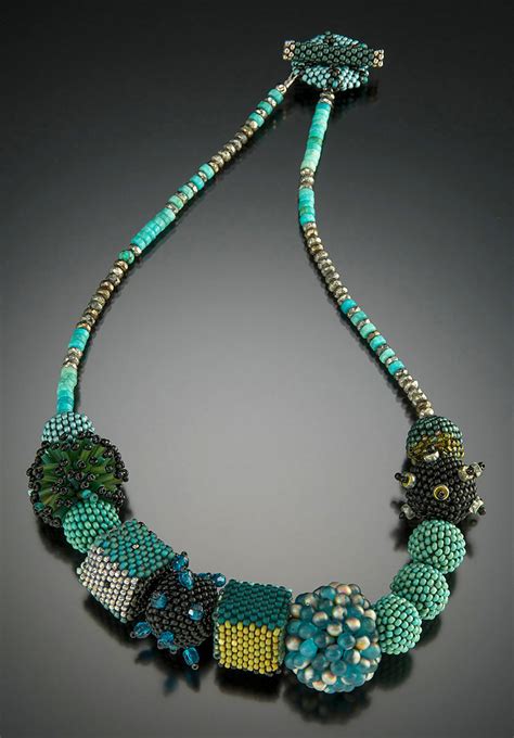 Interstellar Necklace By Julie Powell Beaded Necklace Artful Home