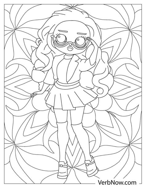 Free Omg Doll Coloring Pages For Download Printable Pdf Verbnow