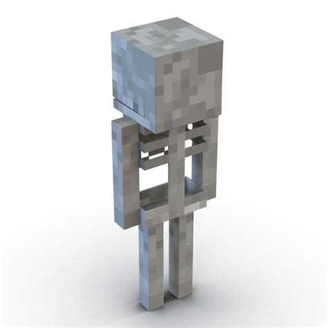 Minecraft Skeleton Rigged For Cinema 4d 3d Model 29 C4d Free3d