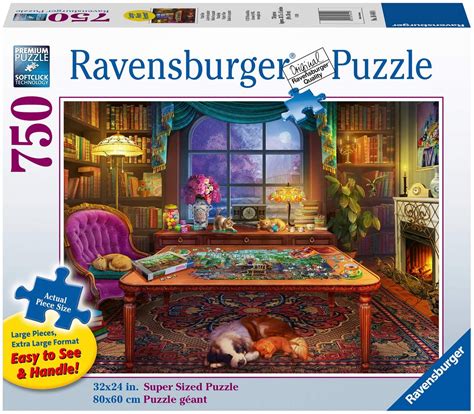 Ravensburger Puzzlers Place 750 Piece Large Format Puzzle The Puzzle