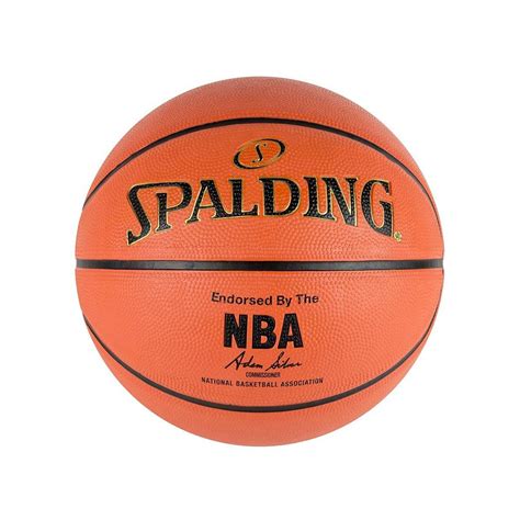 Spalding Nba Gold Series Outdoor Rubber Basketball Πορτοκαλί 83 492z1
